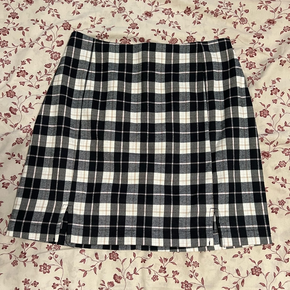 Plaid skirt